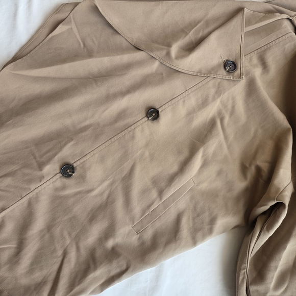 Women's Tan Trench Coat - Picture 11 of 13